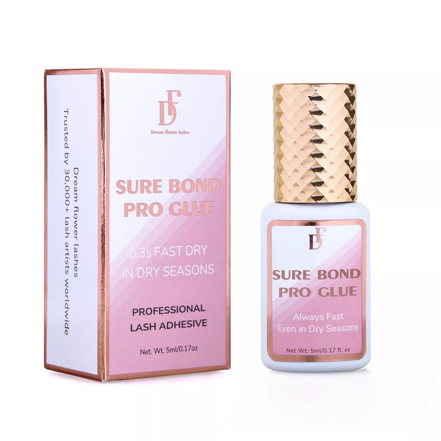 0.3s SURE BOND Pro Lash Glue Low Humidity Lash Adhesive - DreamFlowerLashes®