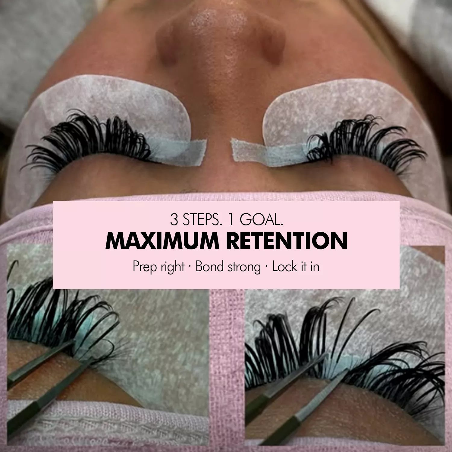 12+ Weeks Lash Retention Combo | 20% OFF - DreamFlowerLashes®