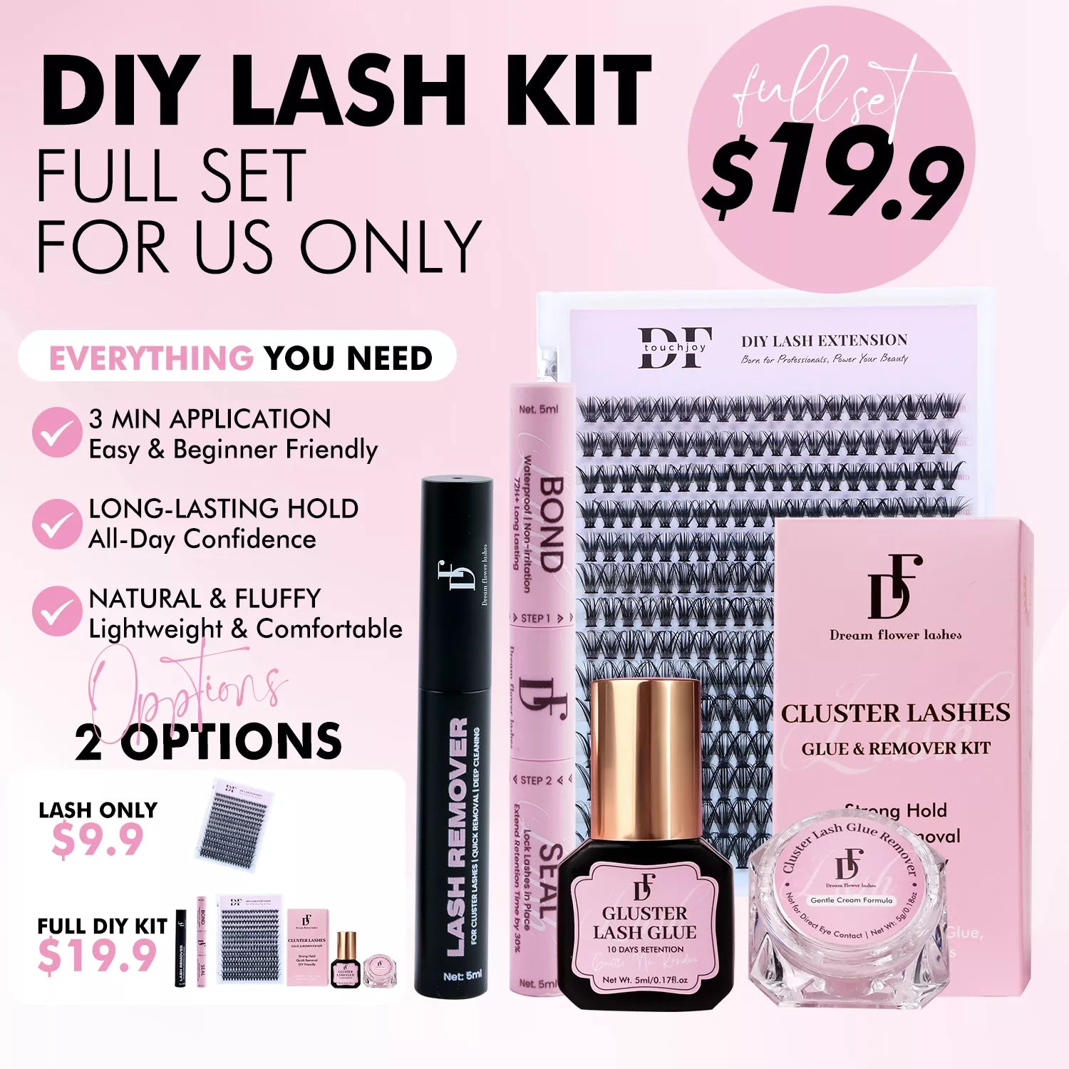 DIY Lash Clusters | Slay 40D Mega Volume (For U.S. Customers Only)
