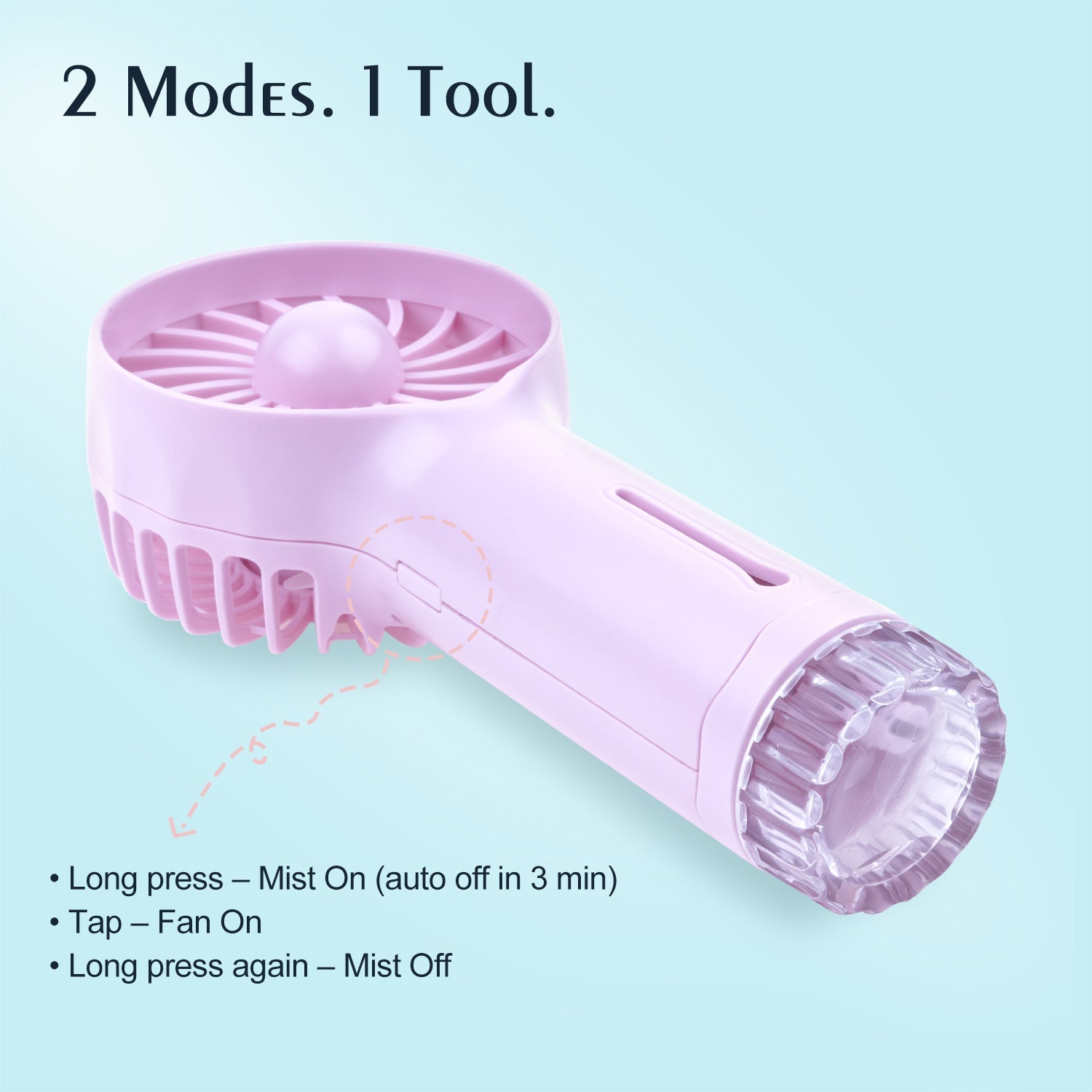 2 - in - 1 Lash Fan + Nano Mister - DreamFlowerLashes®
