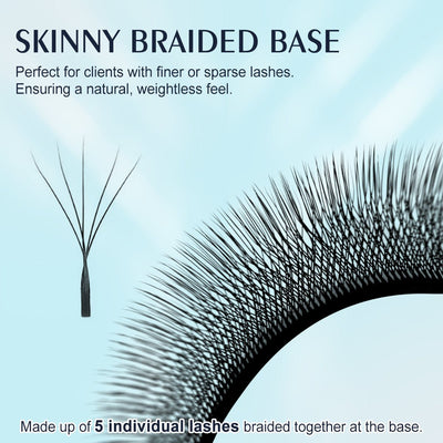 5D Clover Lashes W Shape Eyelash Extension - DreamFlowerLashes®