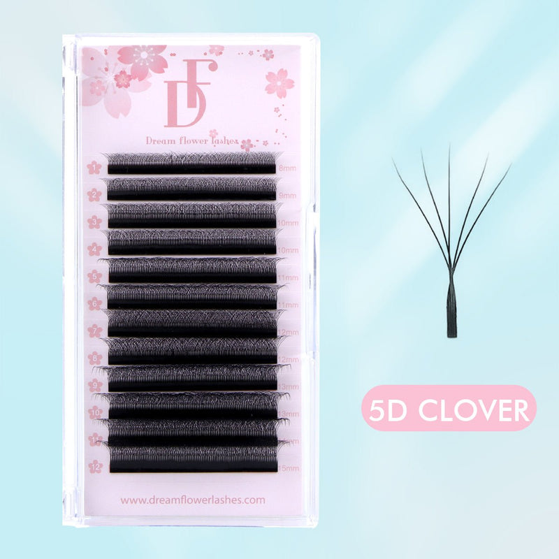 5D Clover Lashes W Shape Eyelash Extension - DreamFlowerLashes®