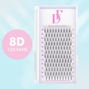 8D Pointy Base 0.07mm Premade Volume Fans - DreamFlowerLashes®
