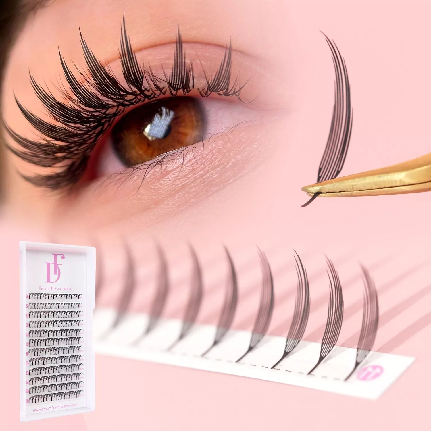 Anime Feather Spike Lashes - DreamFlowerLashes®
