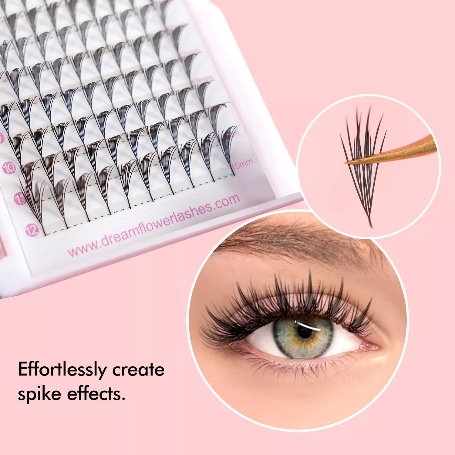 Anime Spire Spike Lashes - DreamFlowerLashes®
