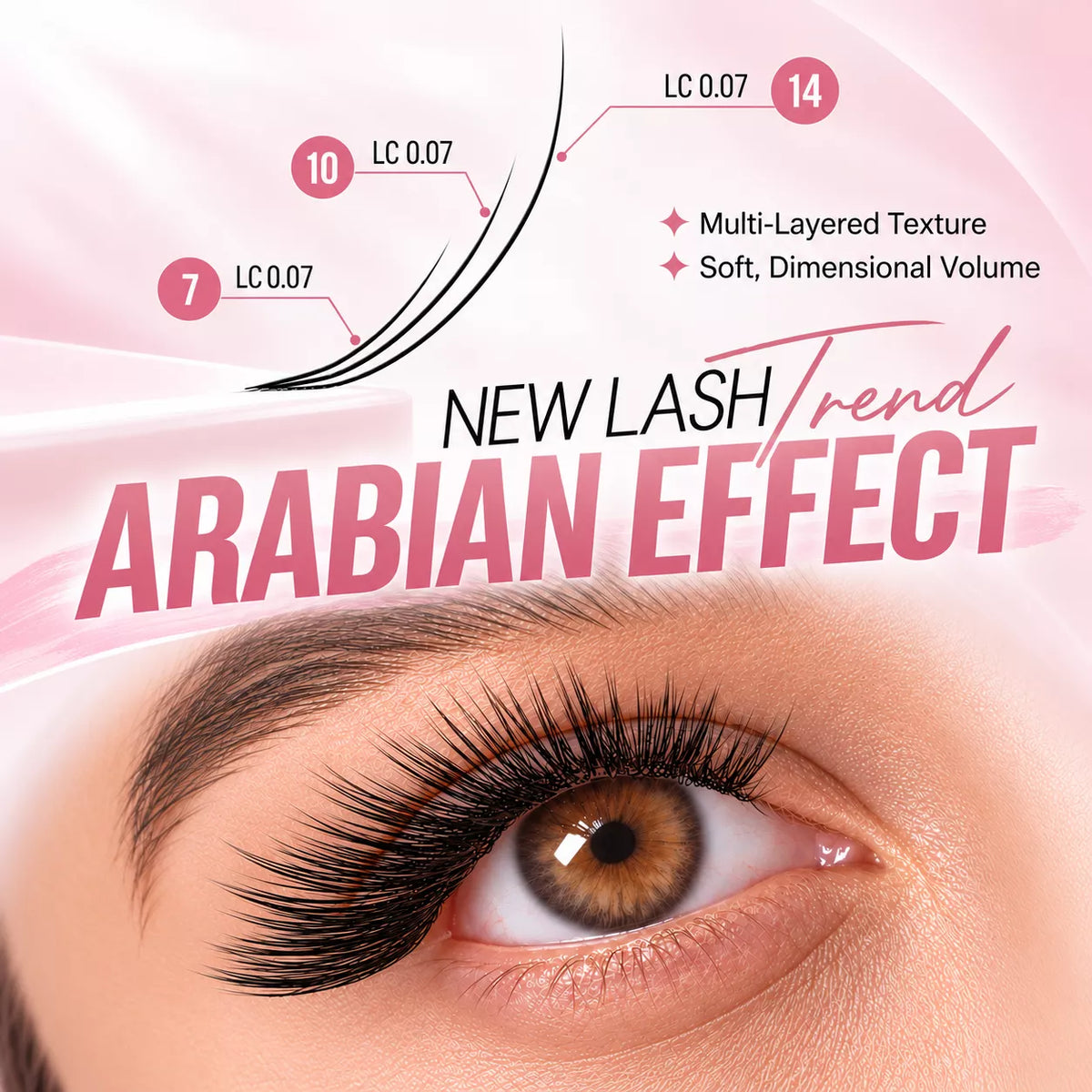 Cashmere Lashes - L/LC/LD Curl