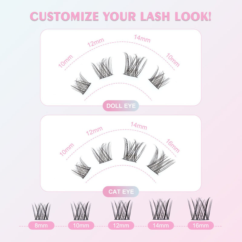 Buy 1 Get 1 FREE! Bold Volume DIY Lash Extensions - DreamFlowerLashes®