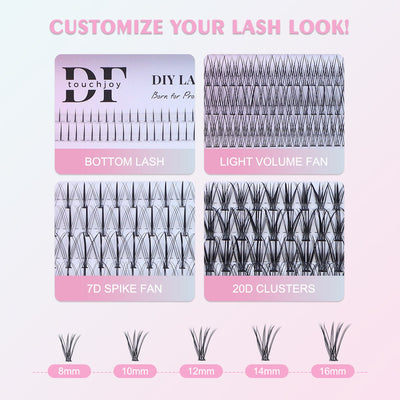 Buy 1 Get 1 FREE! Devil DIY Lash Extensions - DreamFlowerLashes®