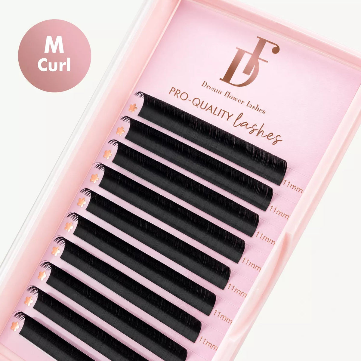 Cashmere Lashes - M Curl - DreamFlowerLashes®