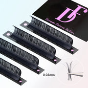 Cashmere Volume Lashes 0.03/0.05/0.07 - DreamFlowerLashes®