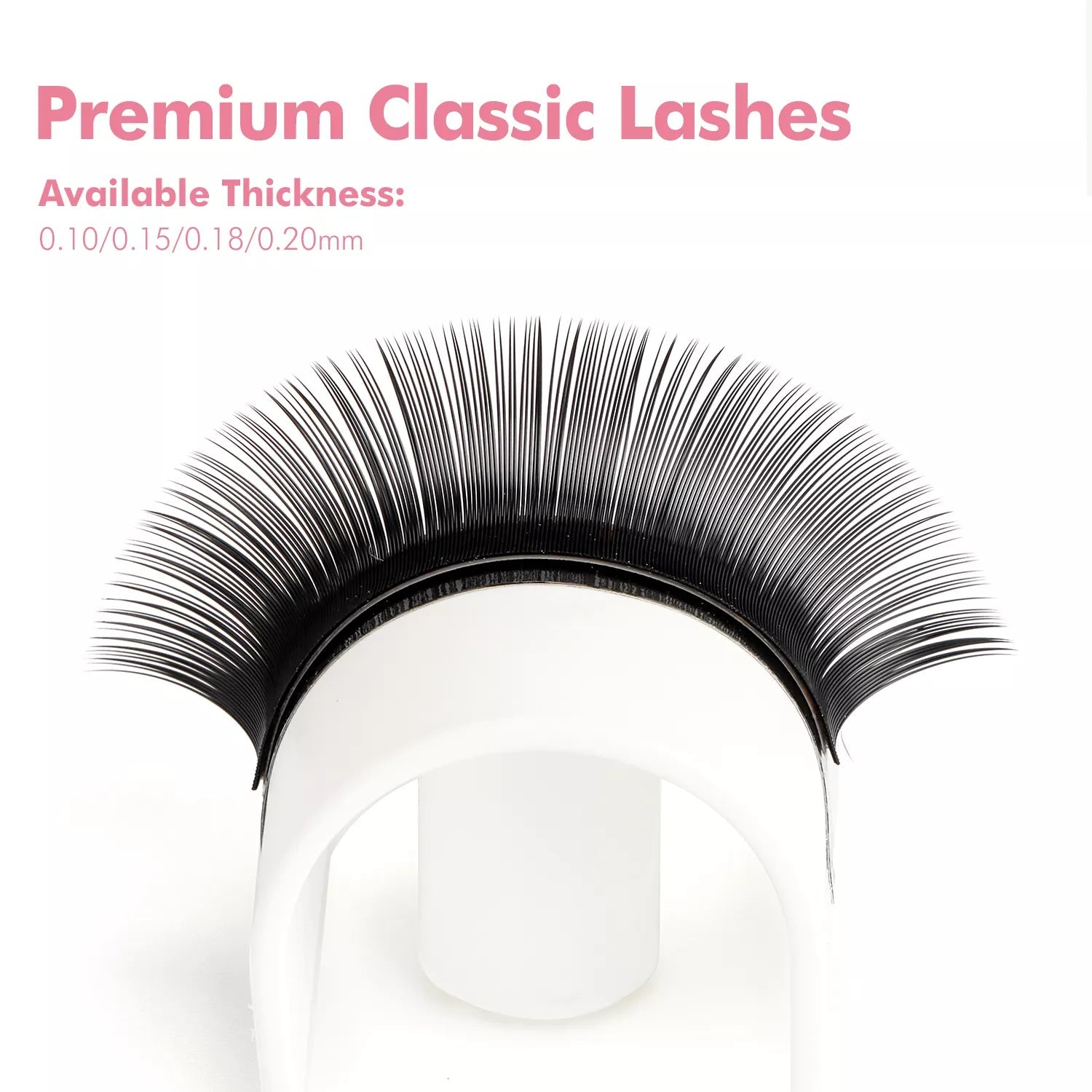 Classic Eyelash Extension 0.10/0.15/0.18/0.20 - DreamFlowerLashes®