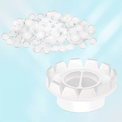 Clear Flower Glue Rings Cup - DreamFlowerLashes®