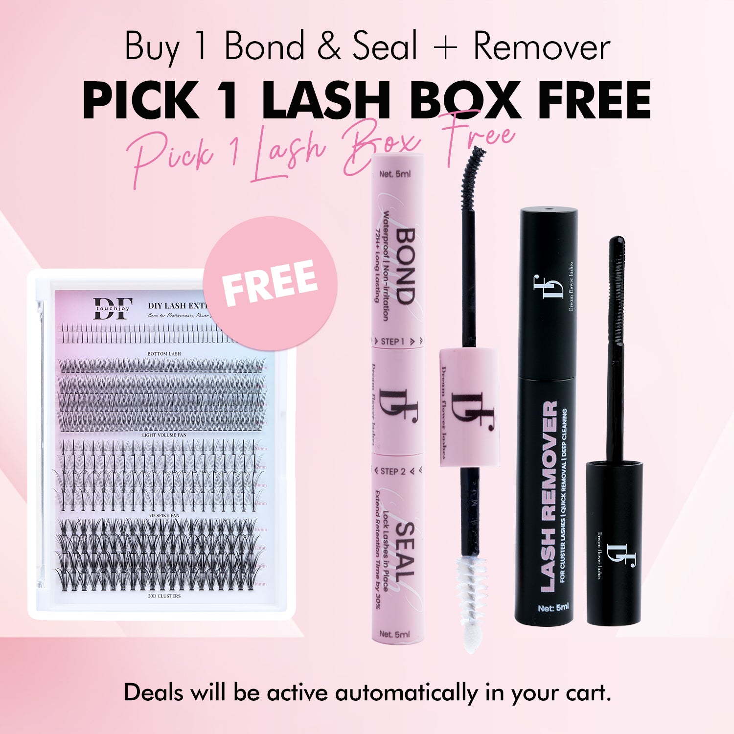 DIY Lash Bond and Seal for Cluster Lashes