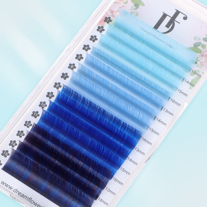 Colored Individual Eyelash Extensions 0.05mm - DreamFlowerLashes®