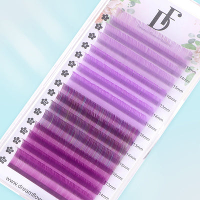 Colored Individual Eyelash Extensions 0.05mm - DreamFlowerLashes®