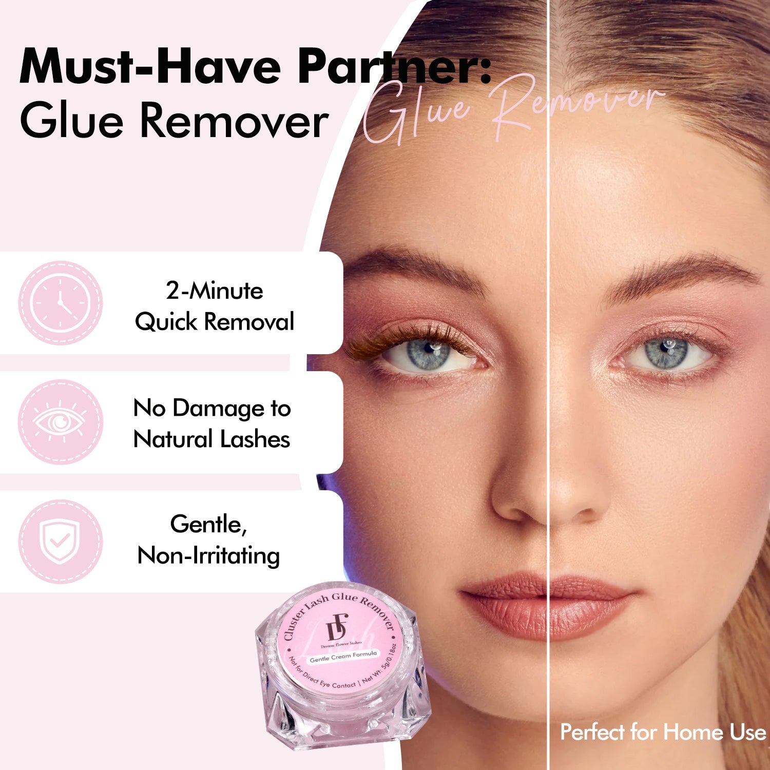 DIY Cluster Lash Glue & Remover Kit - DreamFlowerLashes®