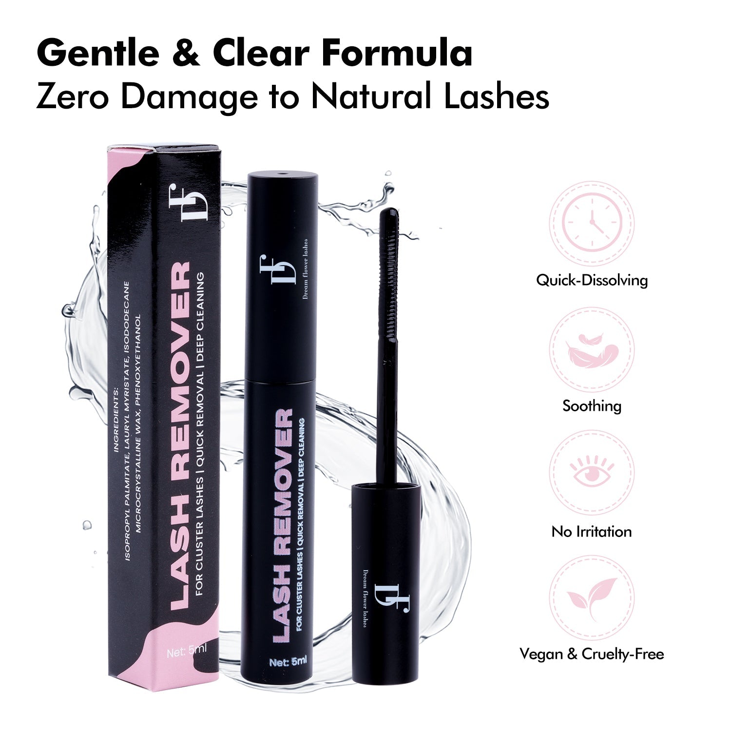 DIY Eyelash Remover for Cluster Lashes - DreamFlowerLashes®