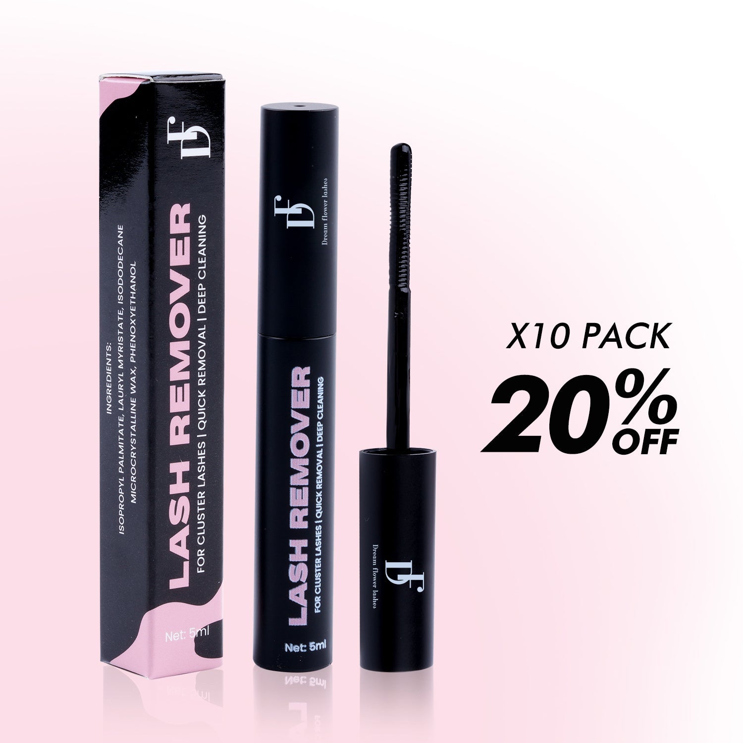 DIY Eyelash Remover for Cluster Lashes - DreamFlowerLashes®