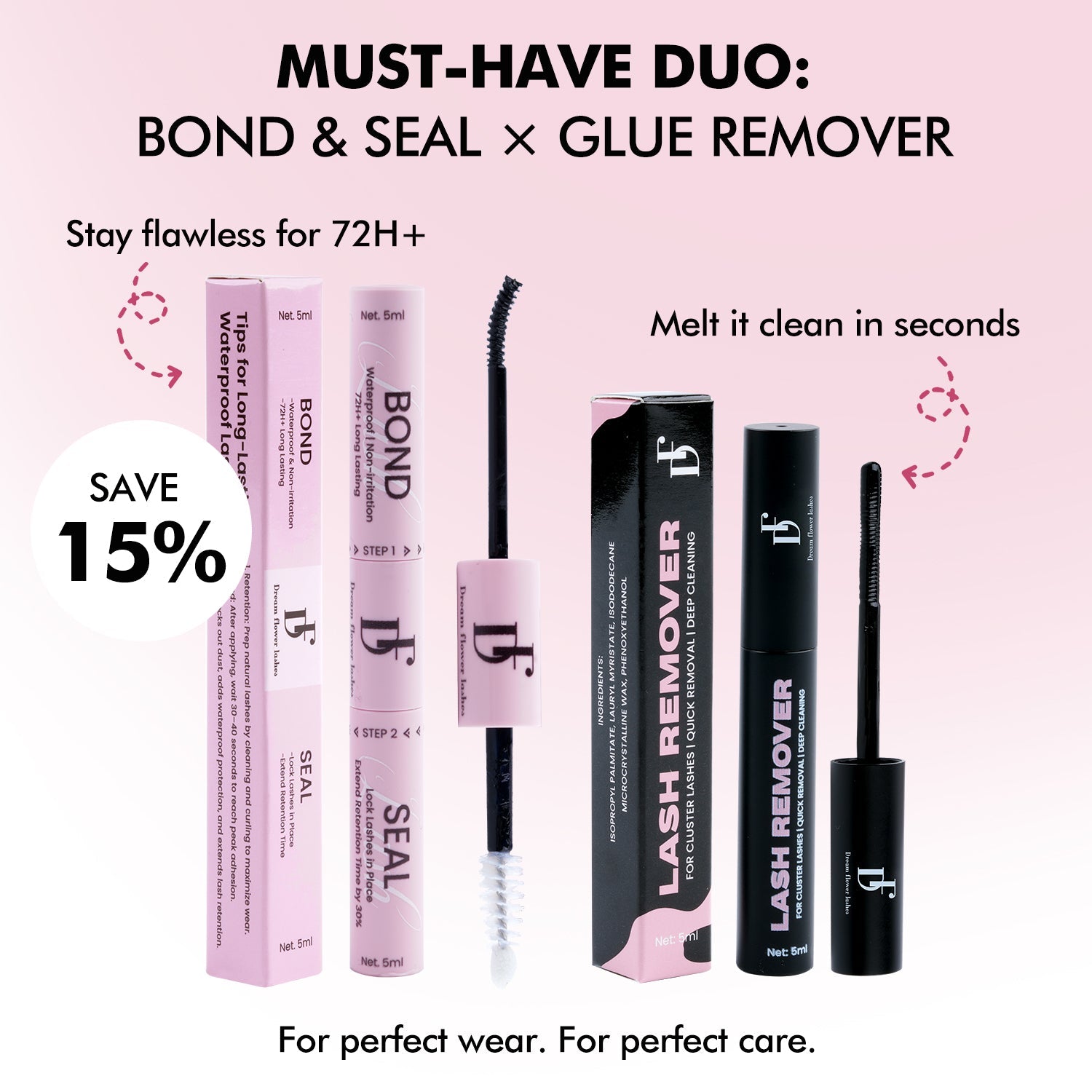 DIY Eyelash Remover for Cluster Lashes - DreamFlowerLashes®