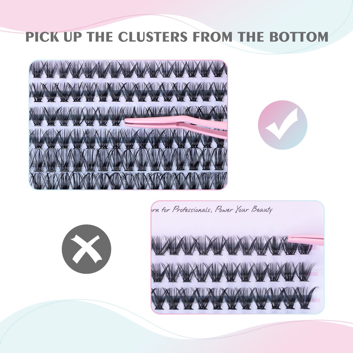 DIY Lash Clusters Kit | ICON 7D/30D/40D (Only for U.S. Customers) - DreamFlowerLashes®