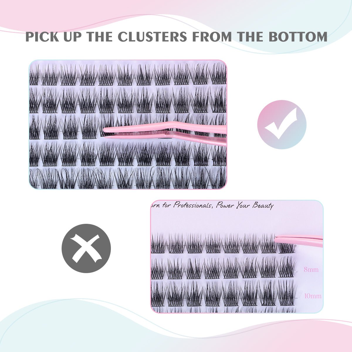 DIY Lash Clusters Kit | Sexy Volume - DreamFlowerLashes®