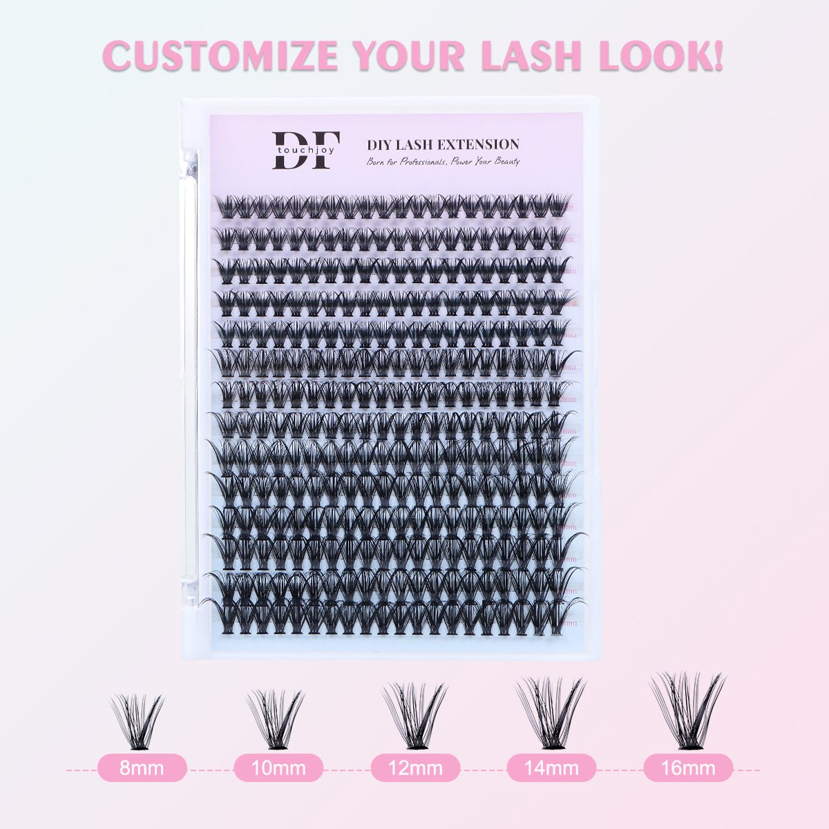 DIY Lash Clusters Kit | Slay 40D Mega Volume (For U.S. Customers Only) - DreamFlowerLashes®