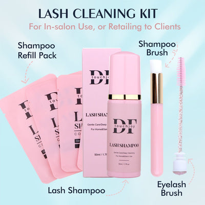 Eyelash Extensions Shampoo Mousse Eyelash Foam Cleaner Pump Design - DreamFlowerLashes®