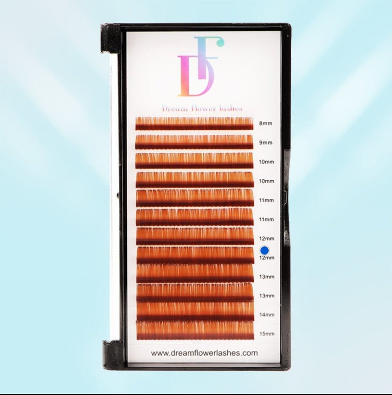 Colored Volume Eyelash Extensions 0.05mm -FOR US ONLY