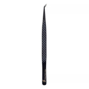 Fiber Tip Lash Tweezers 45 Degree Black Coated Tweezers| FT-A - DreamFlowerLashes®