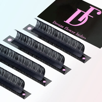 Free Samples for NEW Customers - Pro Super Easy Fan Lashes (ONE TRAY FOR FREE ONLY) - DreamFlowerLashes®