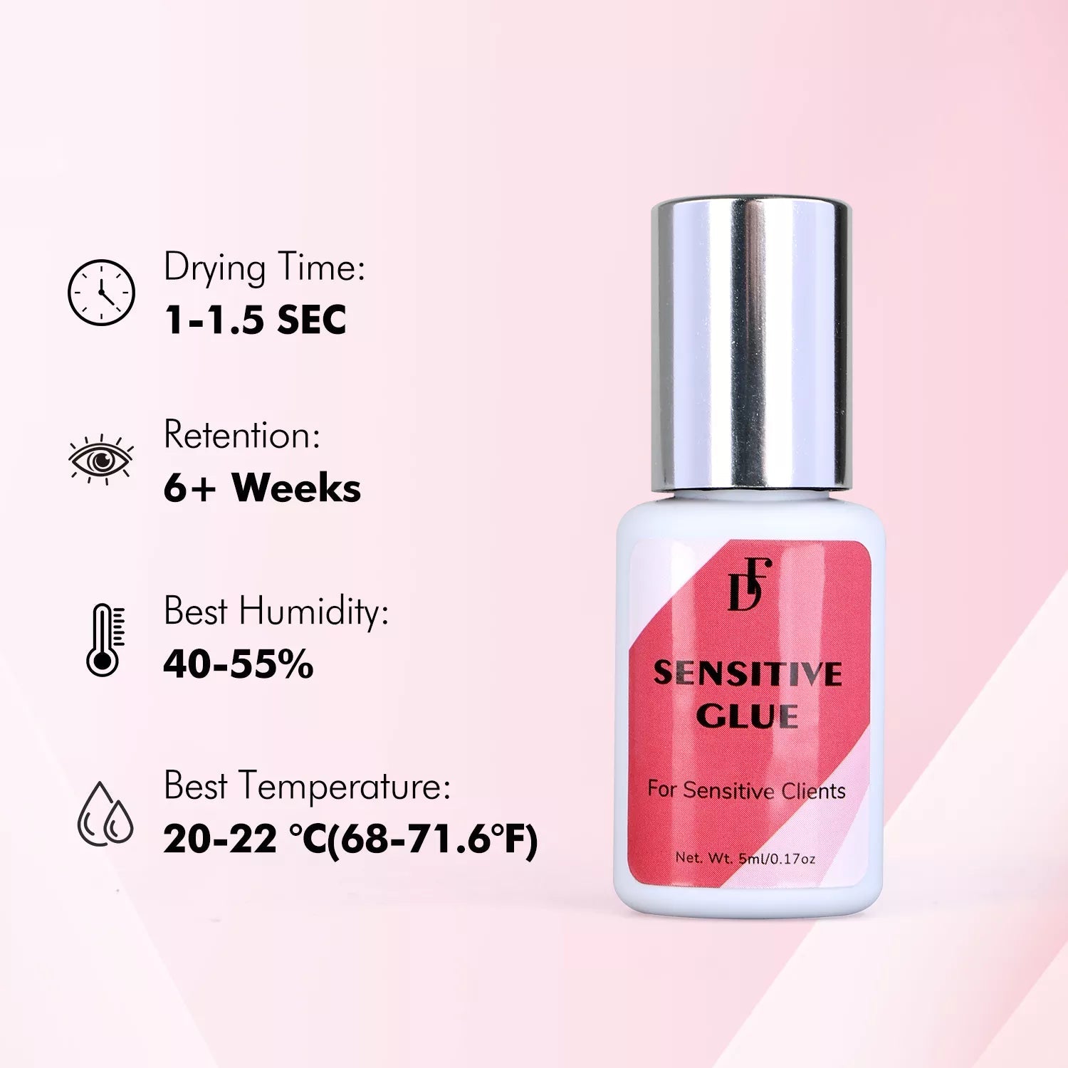 Japan Low Irritation Lash Glue for Eyelash Extension - DreamFlowerLashes®