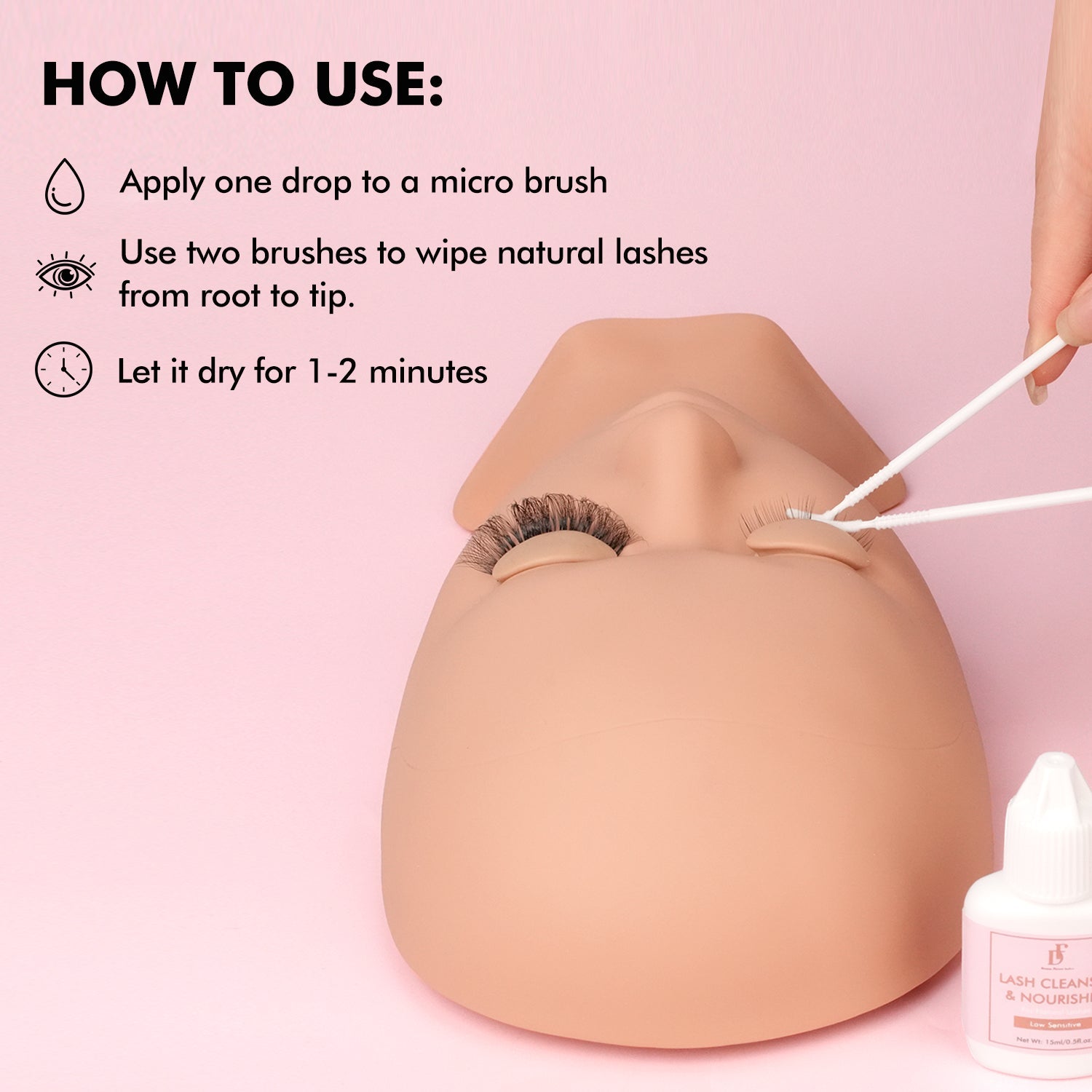 Lash Cleanser & Nourisher - DreamFlowerLashes®