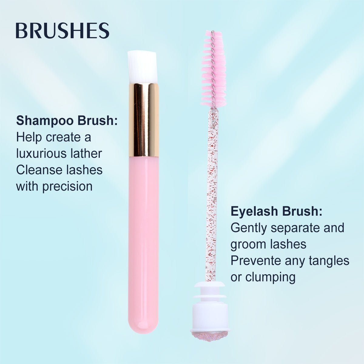 Lash Shampoo Cleaning Kit - DreamFlowerLashes®