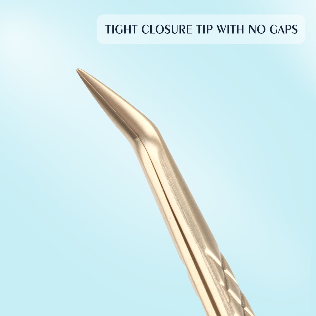 Light Gold 45 Degree Lash Tweezer - DreamFlowerLashes®