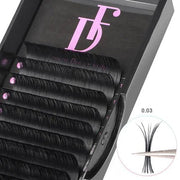 Mega Volume Lashes 0.03mm Cashmere Lash Extensions - DreamFlowerLashes®