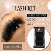 Mega Volume Set Lash Kit - DreamFlowerLashes®