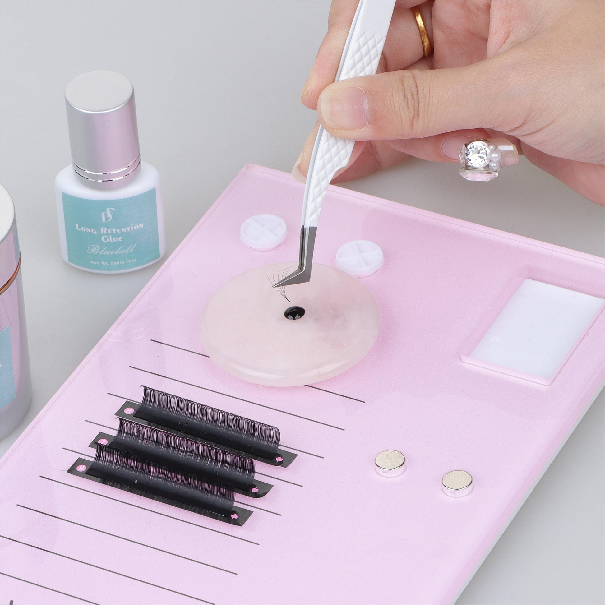 Multifunctional Magnetic Acrylic Eyelash Tile - DreamFlowerLashes®