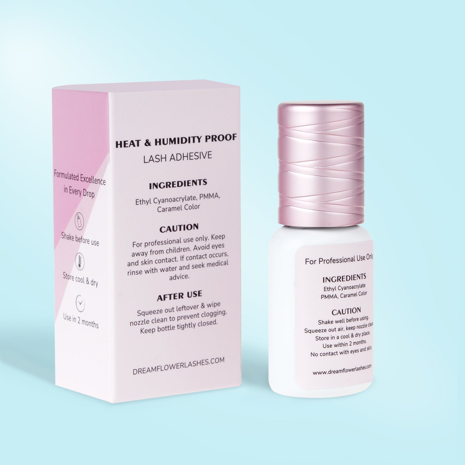 Perma Bond Pro Lash Glue Heat & Humidity Proof Lash Adhesive - DreamFlowerLashes®