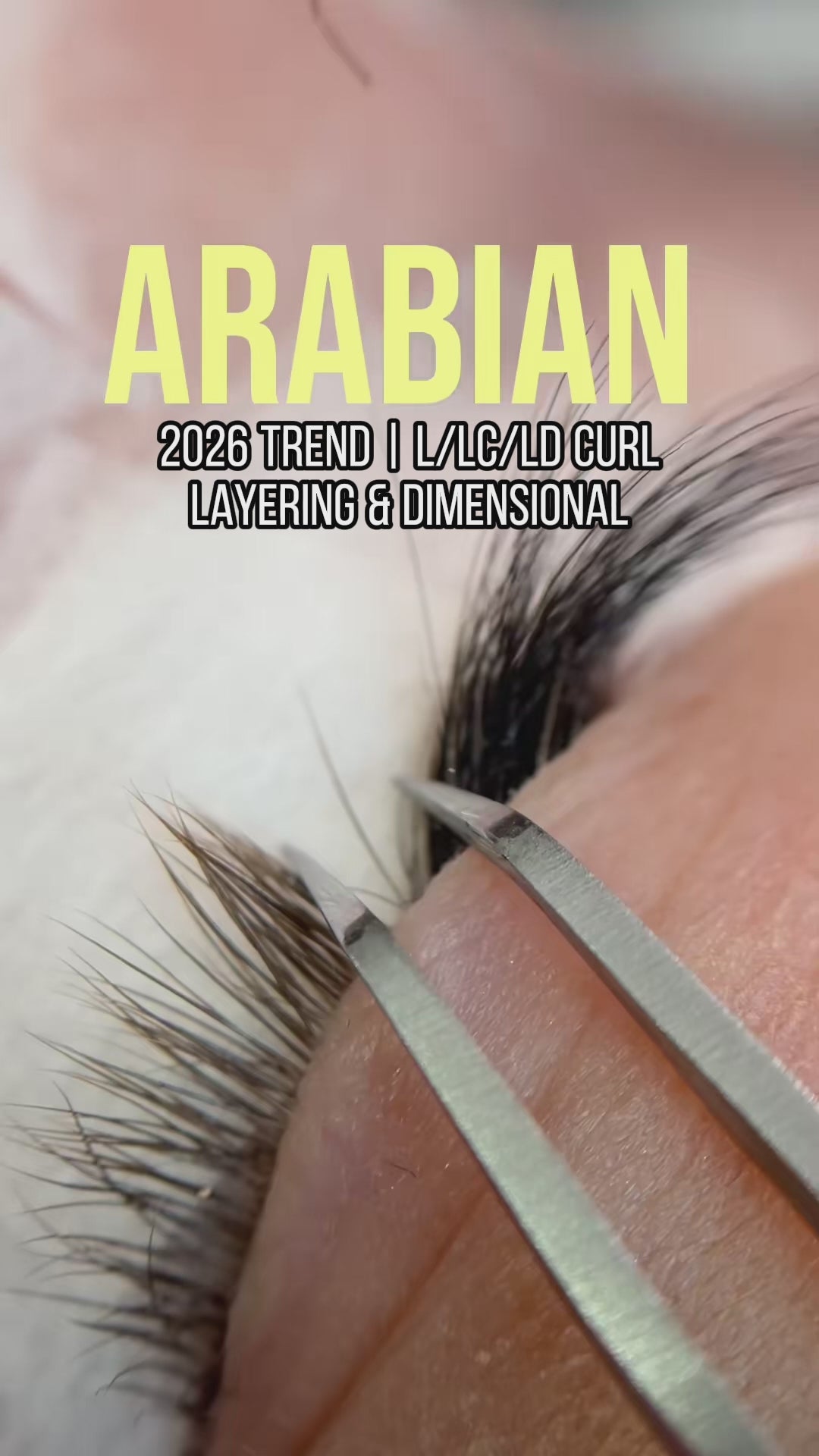 Video laden: Cashmere Volumen-Wimpernverlängerung – L/LC/LD-Curl