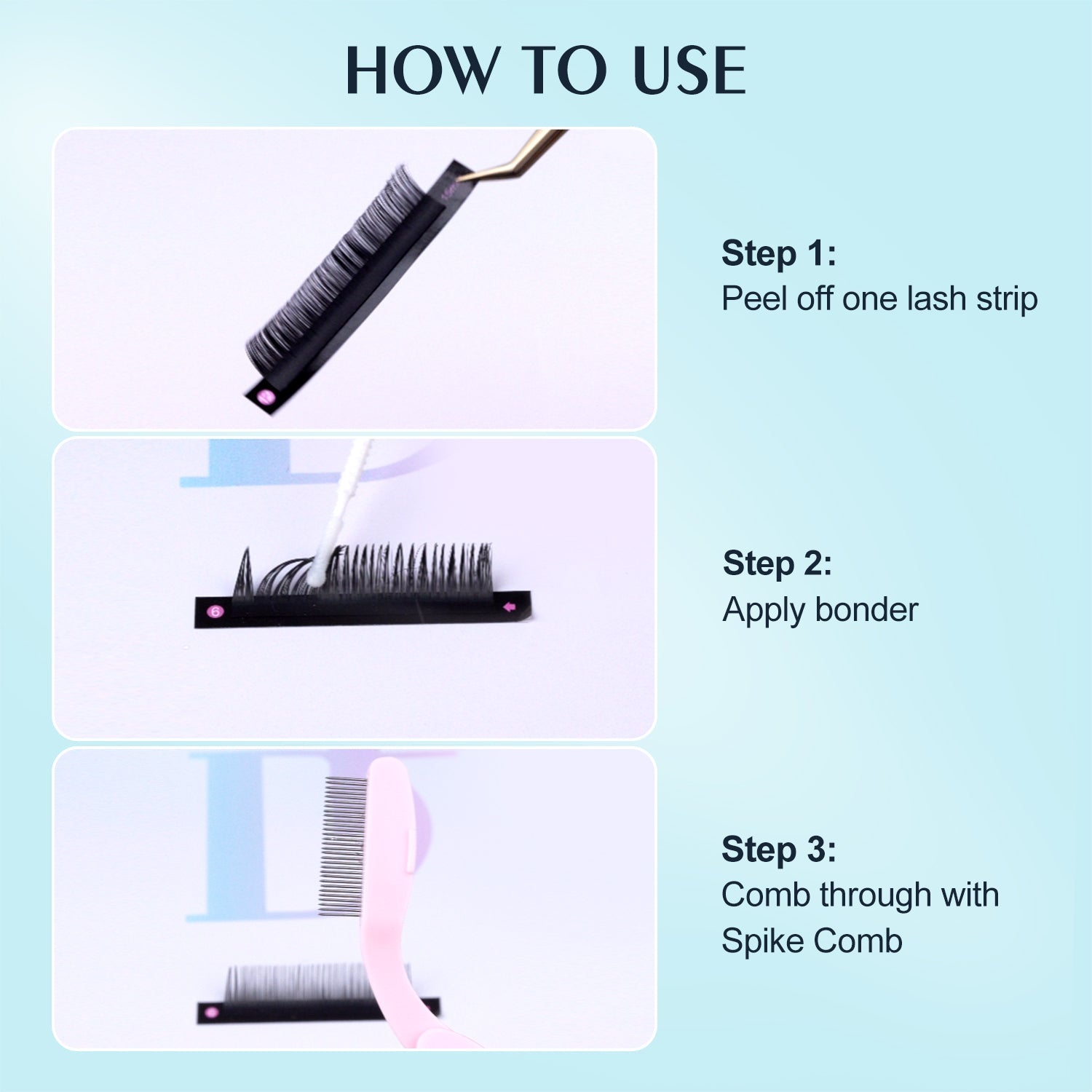 Spike Comb Brush - DreamFlowerLashes®