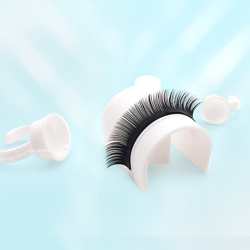 U Band Eyelash Holder & Glue Rings - DreamFlowerLashes®