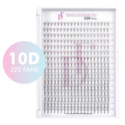 WHOLESALE 10D Pointy Base Premade Volume Fans 0.05mm - DreamFlowerLashes®