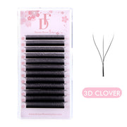 WHOLESALE 3D Clover Lashes W Shape Eyelash Extension - DreamFlowerLashes®