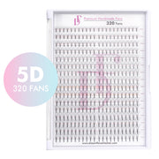 WHOLESALE 5D Pointy Base Premade Volume Fans 0.07mm - DreamFlowerLashes®