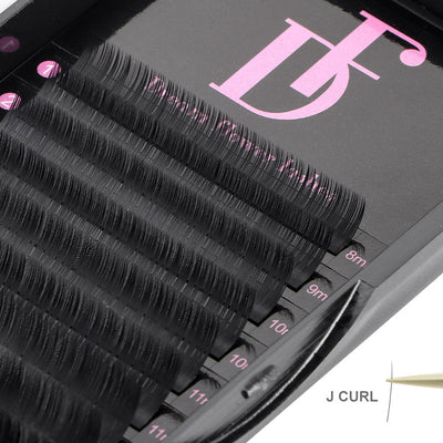 WHOLESALE B/J/L/LC/LD Curl Cashmere Volume Lashes Regular Individual Lash Extensions - DreamFlowerLashes®