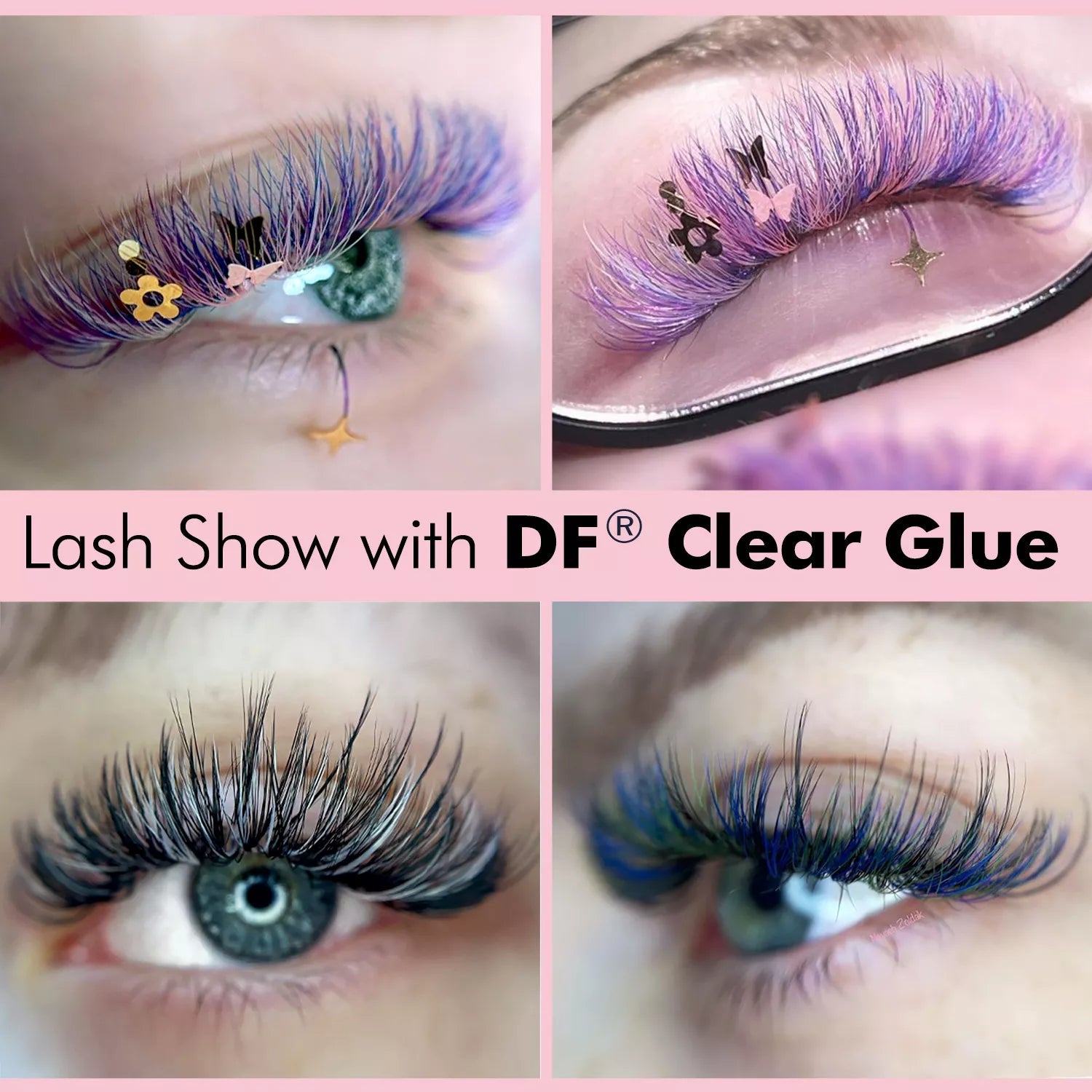 WHOLESALE Clear Glue for Eyelash Extensions 0.5s Fast Drying - DreamFlowerLashes®