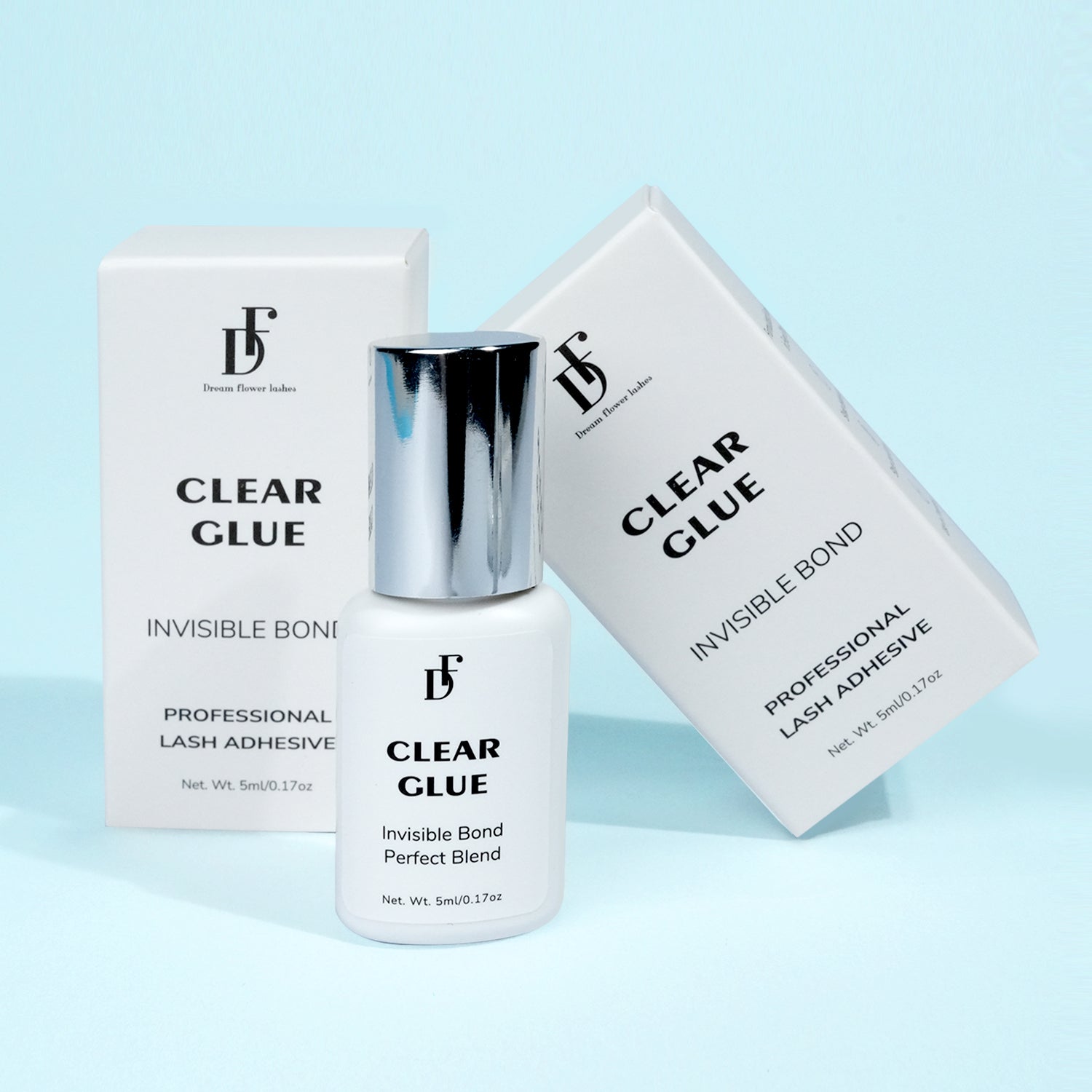 WHOLESALE Clear Glue for Eyelash Extensions 0.5s Fast Drying - DreamFlowerLashes®