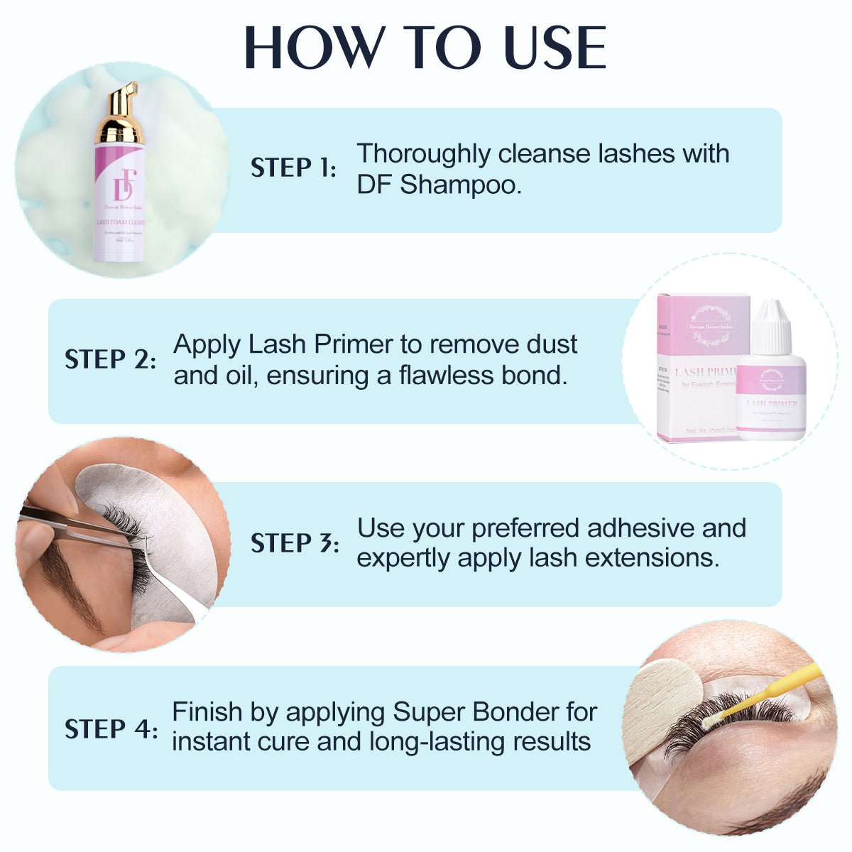 WHOLESALE Super Bonder for Eyelash Extension - DreamFlowerLashes®