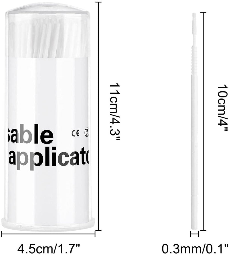 100pcs Disposble Micro Applicators Brushes for Eyelash Extension - Dreamflowerlashes®