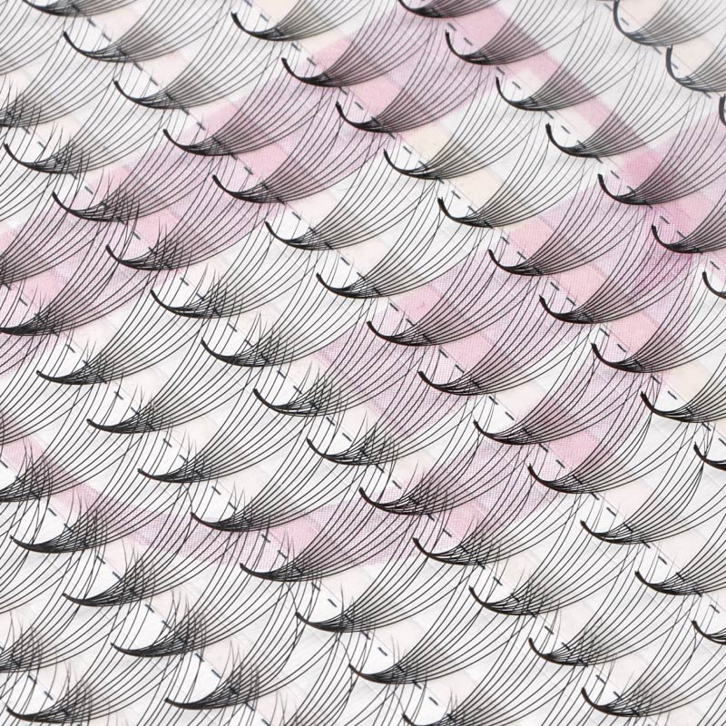 10D Large Tray 320 Fans Pointy Base Premade Volume Fans - Dreamflowerlashes®